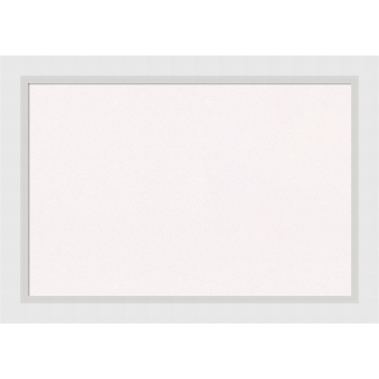 Cork Board, Blanco White Wood Frame - Bulletin Board, Organization Board, Pin Board